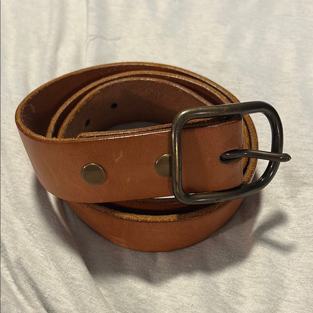 Tecovas Brown Leather Belt